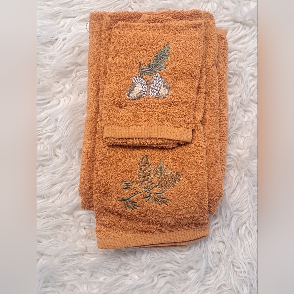 Set Of 4- 3 Piece Piece Themed Towels Set - Picture 8 of 11